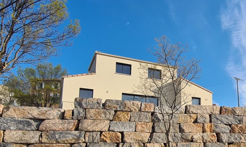 Construction d'une maison au Bosc