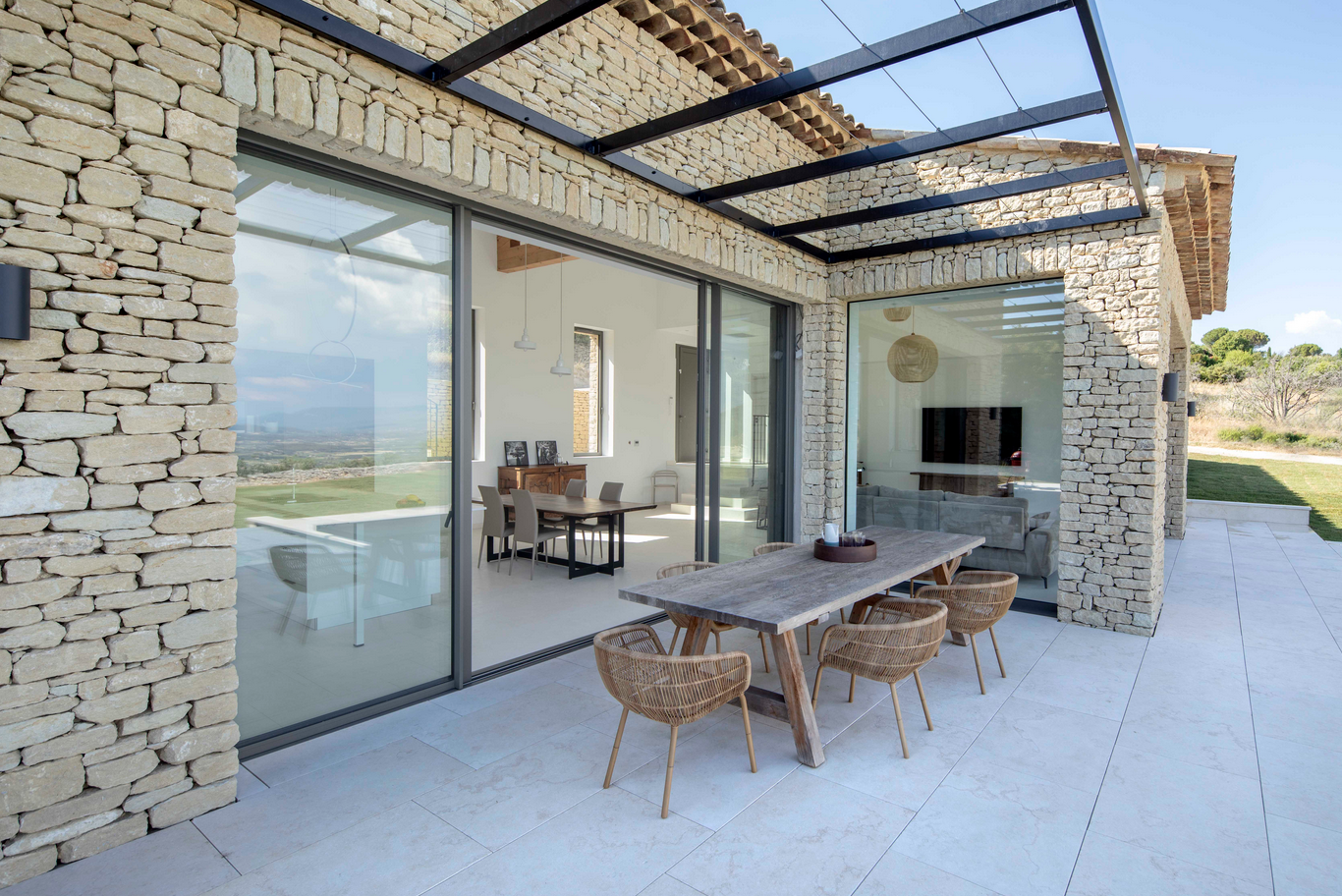 Construction d'une villa à Gordes