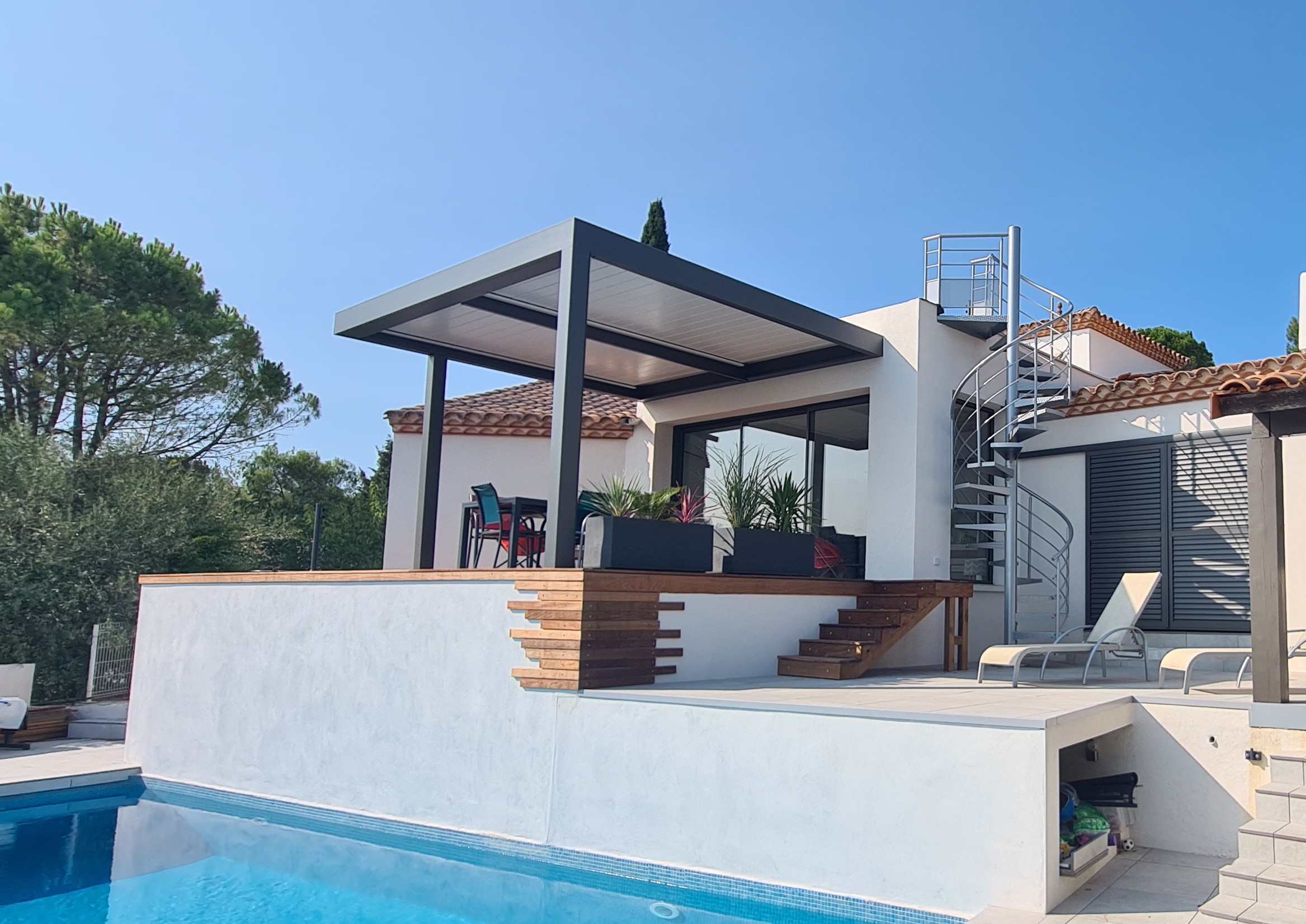 Extension et rénovation d'une maison à Saint Clément-de-rivière