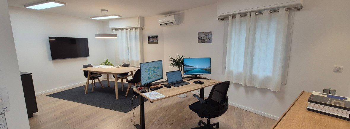 Transformation d'un appartement en bureau professionnel à Saint Clément-de-rivière