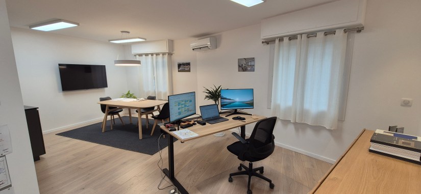 Transformation d'un appartement en bureau professionnel à Saint Clément-de-rivière