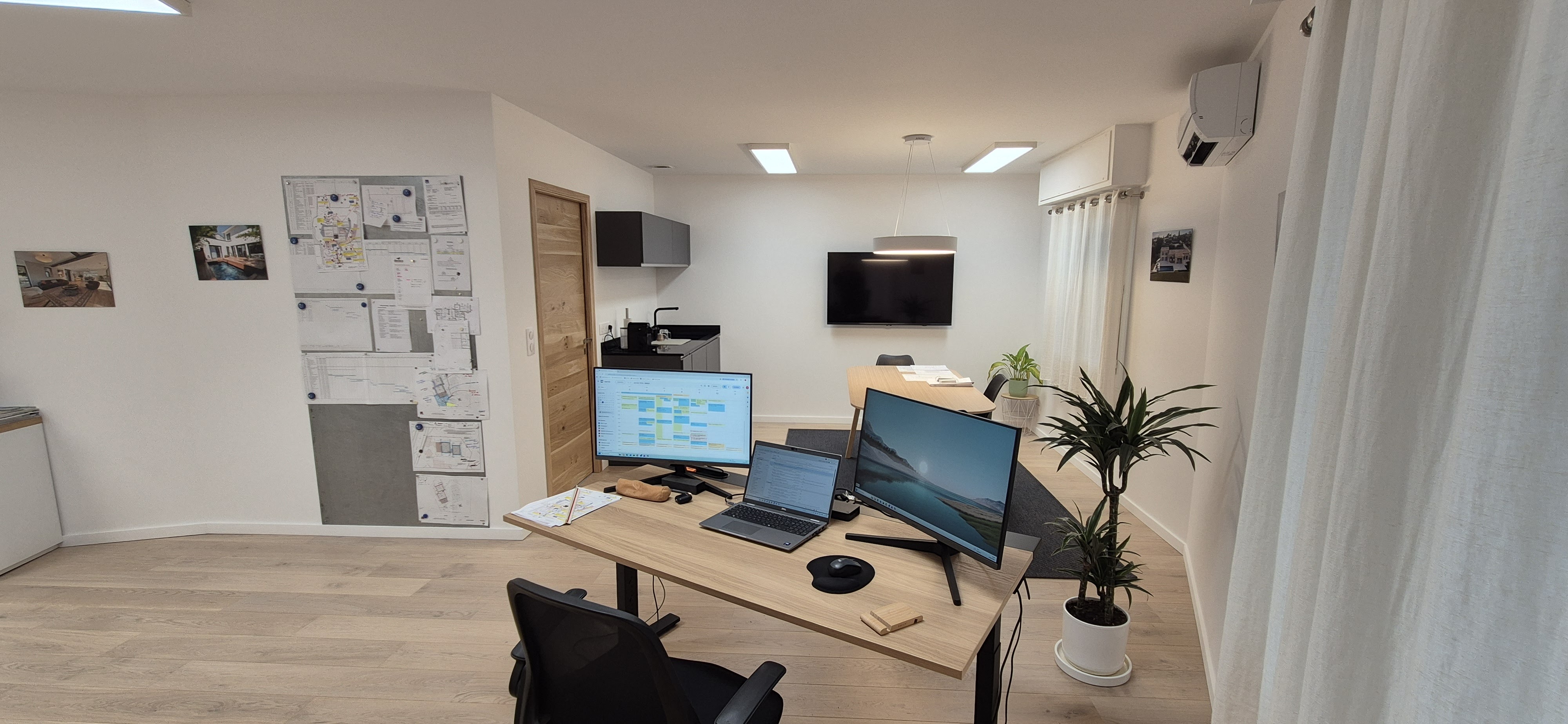 Transformation d'un appartement en bureau professionnel à Saint Clément-de-rivière